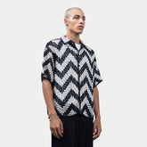 Textured Crochet Shirt